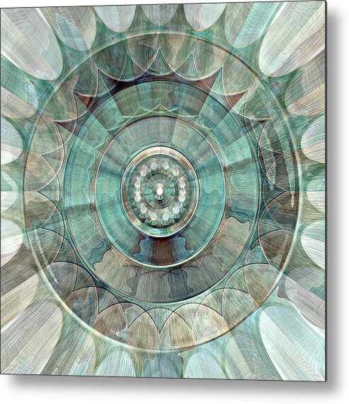 Sunny Metal Print featuring the digital art Love Revolver by David Manlove
