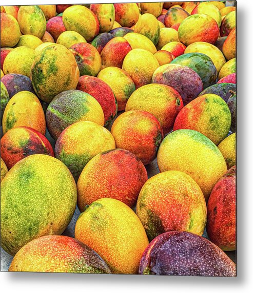 Mangoes Metal Print featuring the photograph Mangoes by Jade Moon