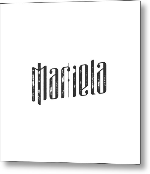 Mariela Metal Print featuring the digital art Mariela by TintoDesigns