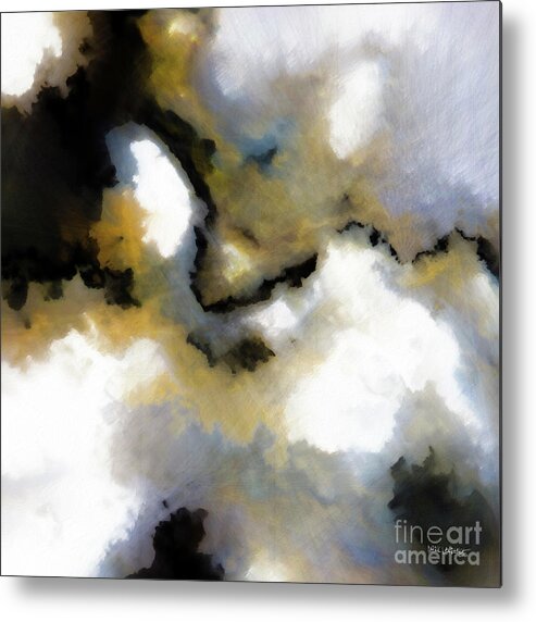 Black Metal Print featuring the painting Mark 9 23. Just Believe. by Mark Lawrence