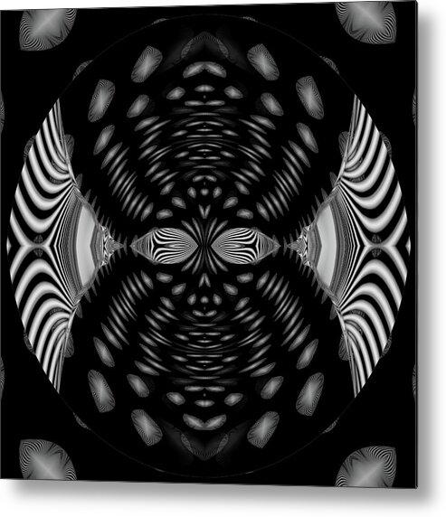 Nth Dimension Metal Print featuring the photograph Nth Dimension Being by Theodore Jones