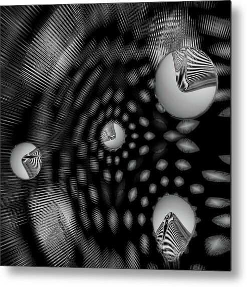 Nth Dimension Metal Print featuring the photograph Nth Dimension by Theodore Jones