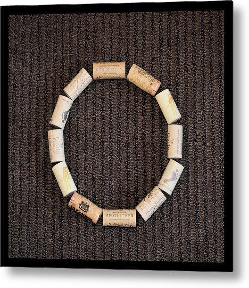 Alphabet Metal Print featuring the photograph O Is For Omphalopsychite by Kathy K McClellan