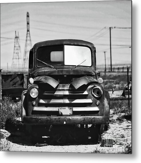 California Metal Print featuring the photograph Old Abandoned Dodge California by Edward Fielding