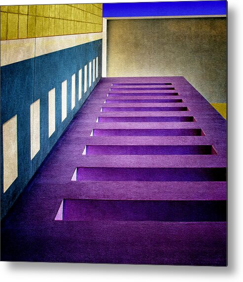 Surrealism Metal Print featuring the photograph One Step at a Time by Nikolyn McDonald