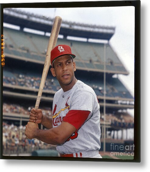 St. Louis Cardinals Metal Print featuring the photograph Orlando Cepeda by Louis Requena