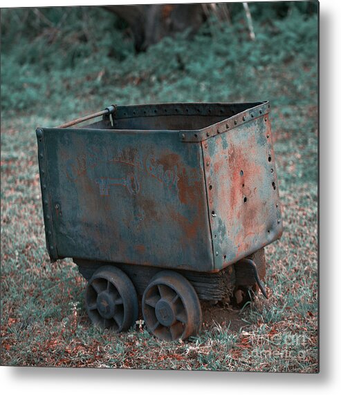 Wagon Metal Print featuring the photograph Out of Service by Russell Brown