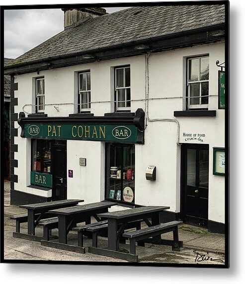 Pub Metal Print featuring the photograph Pat Cohan's Pub in Tuam, Ireland by Peggy Dietz