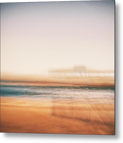  Metal Print featuring the photograph Pier by Steve Stanger