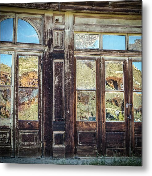 Bodie Metal Print featuring the photograph Reflections of Bodie by Cheryl Strahl