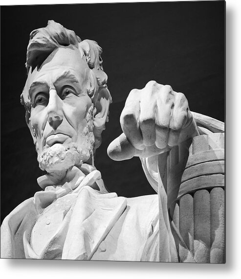 Abraham Lincoln Metal Print featuring the photograph Resolut Lincoln by Peter Boehringer