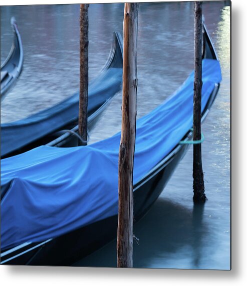 Italy Metal Print featuring the photograph Resting Gondolas, Venice, Italy by Sarah Howard