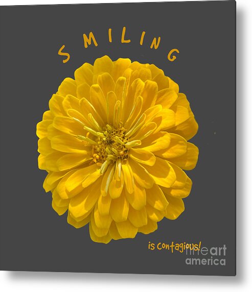 Smile Metal Print featuring the photograph Smiling is Congtagious by Carol Groenen