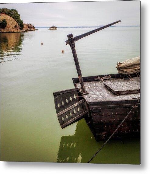 Stern Metal Print featuring the photograph Stern of Grace Quan by Donald Kinney