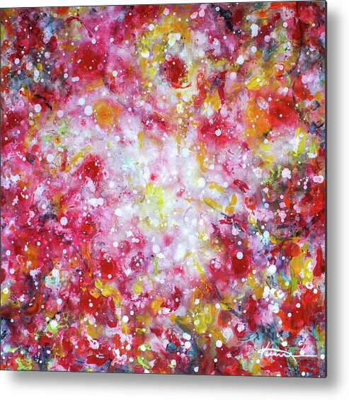 Solstice Metal Print featuring the painting Summer Solstice by Kume Bryant