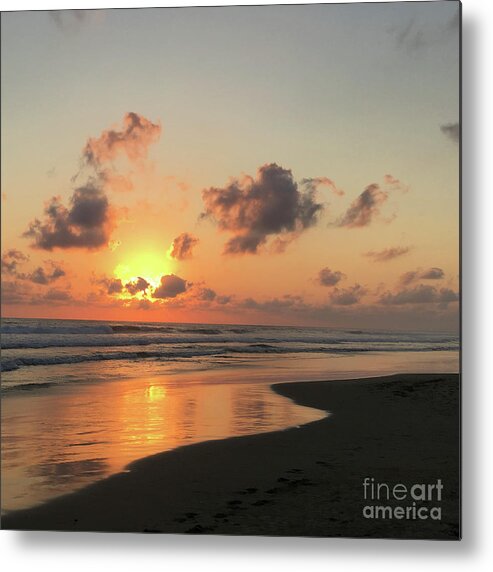 Sunset Metal Print featuring the photograph Sunset 2 by Wendy Golden