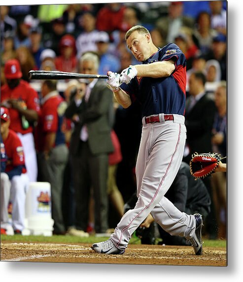 American League Baseball Metal Print featuring the photograph Todd Frazier by Elsa