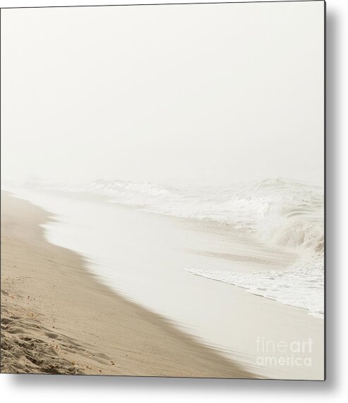 Beach Metal Print featuring the photograph Vanishing by Ana V Ramirez
