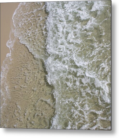 Wave Fissure Metal Print featuring the photograph Wave Fissure by Dylan Punke