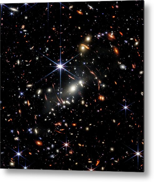 James Metal Print featuring the photograph Webb's First Deep Field by Eric Glaser