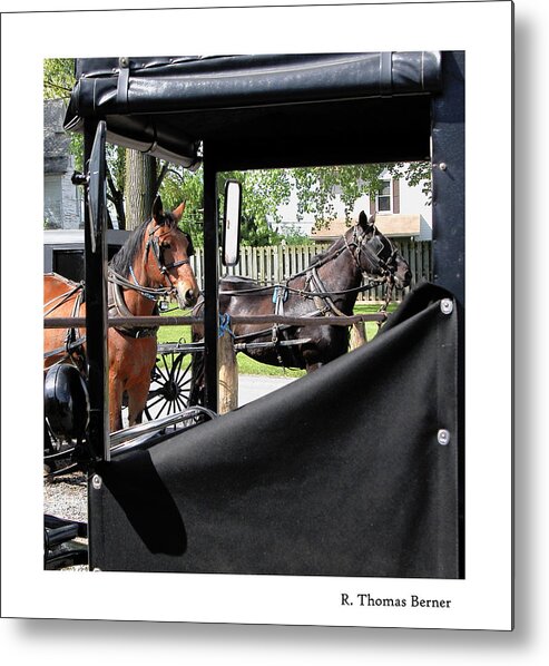  Metal Print featuring the photograph Transportation by R Thomas Berner