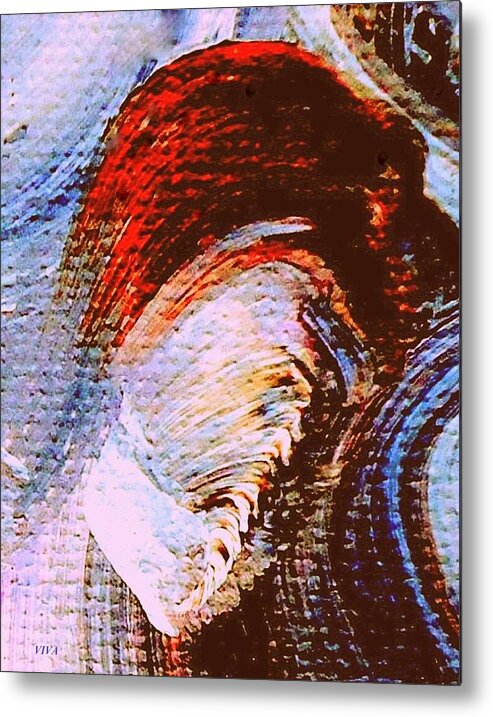 Viva Metal Print featuring the painting My Muse by VIVA Anderson