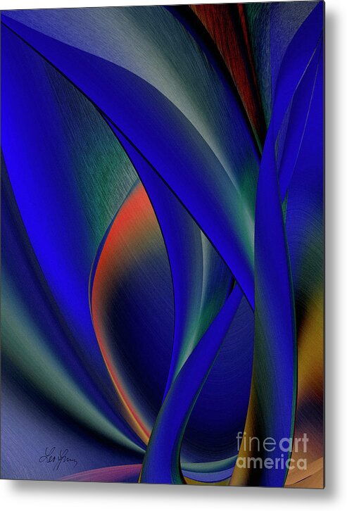 Meditation On The Truth Metal Print featuring the digital art Meditation On The Truth by Leo Symon