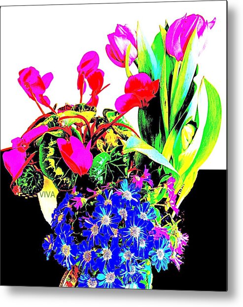 Spring Song Metal Print featuring the photograph Spring Song by VIVA Anderson