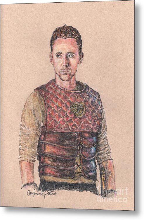 Coriolanus Metal Print featuring the mixed media Coriolanus by Christine Jepsen