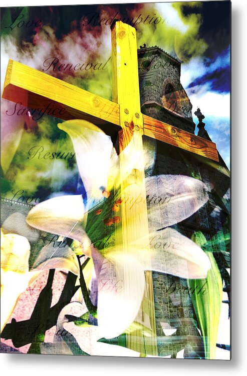 Easter Metal Print featuring the photograph The Promise by Eleanor Abramson