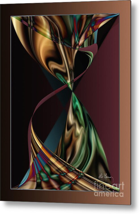 Crazy Metal Print featuring the digital art Still Crazy After All These Years by Leo Symon