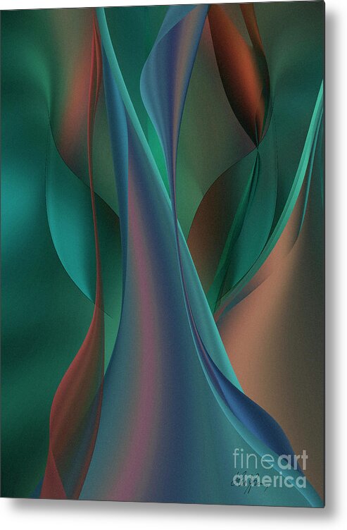 Remeber Metal Print featuring the digital art Whenever I Remember It by Leo Symon