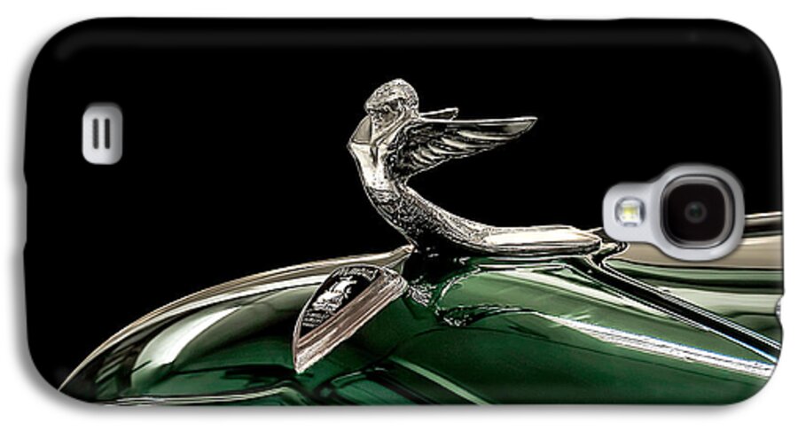 Vintage Galaxy S4 Case featuring the digital art 1933 Plymouth Mascot by Douglas Pittman