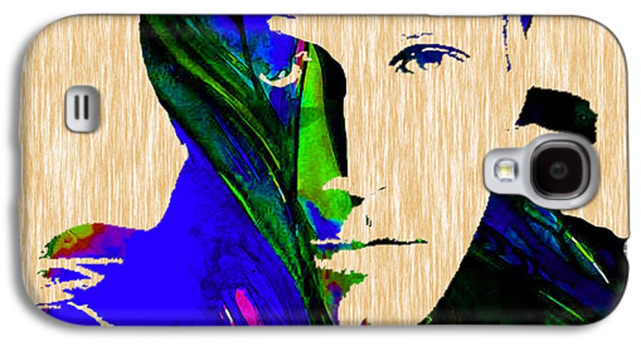 Ben Affleck Galaxy S4 Case featuring the mixed media Ben Affleck Collection #2 by Marvin Blaine