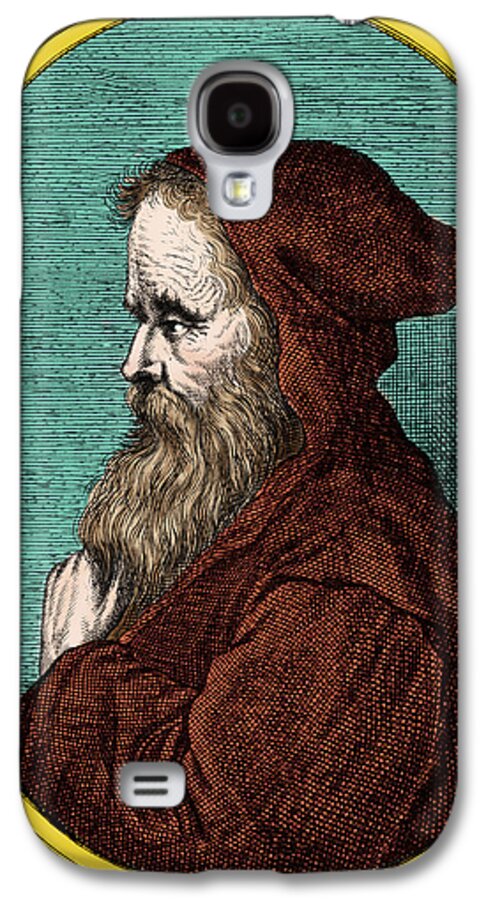 Science Galaxy S4 Case featuring the photograph Empedocles, Ancient Greek Philosopher #2 by Science Source