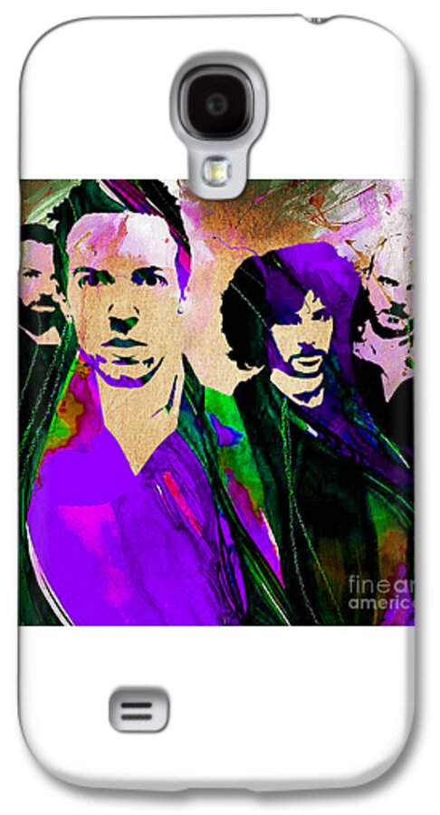 Coldplay Galaxy S4 Case featuring the mixed media Coldplay Collection #1 by Marvin Blaine