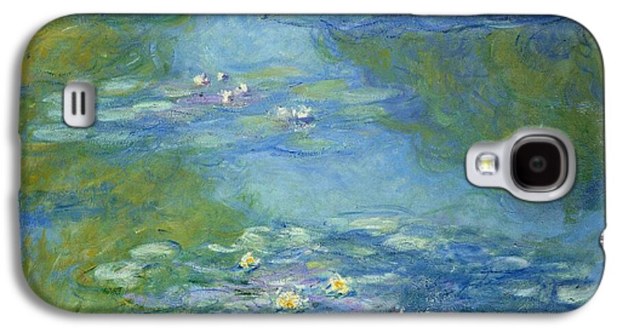 French Galaxy S4 Case featuring the painting Waterlilies by Claude Monet