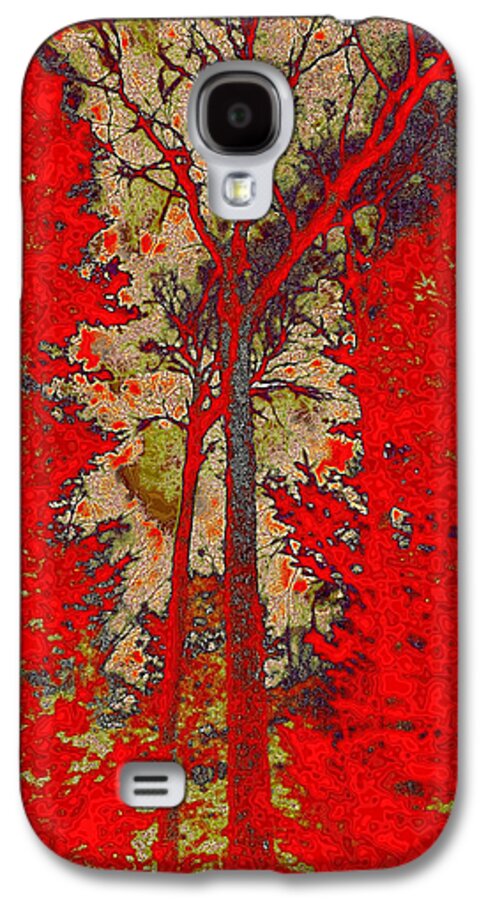 David Patterson Galaxy S4 Case featuring the photograph Autumn Reds by David Patterson