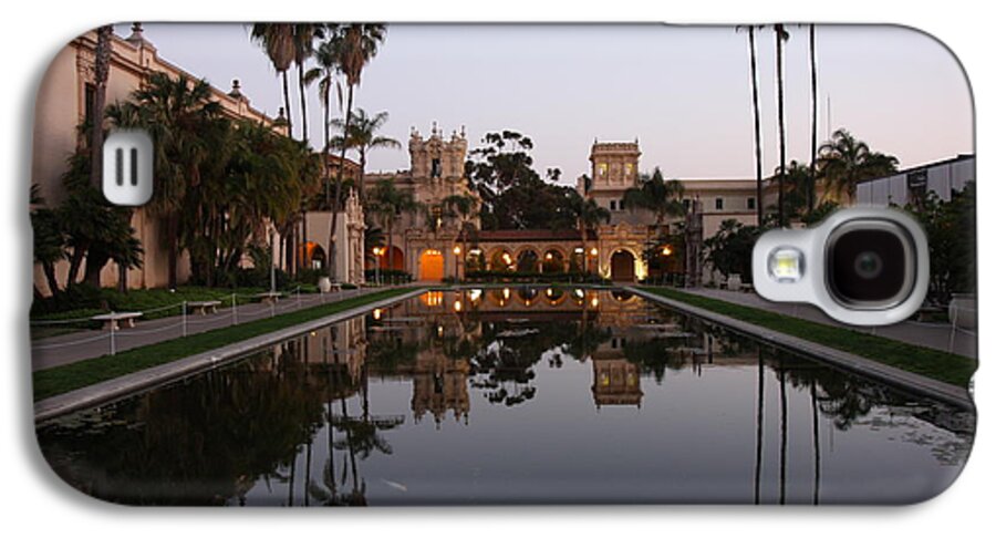 Balboa Park Galaxy S4 Case featuring the photograph Balboa Park Reflection Pool by Nathan Rupert