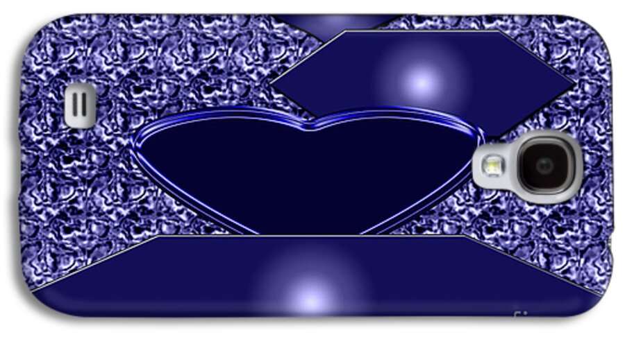 Digital Art Galaxy S4 Case featuring the photograph Calm blue five by Tina M Wenger