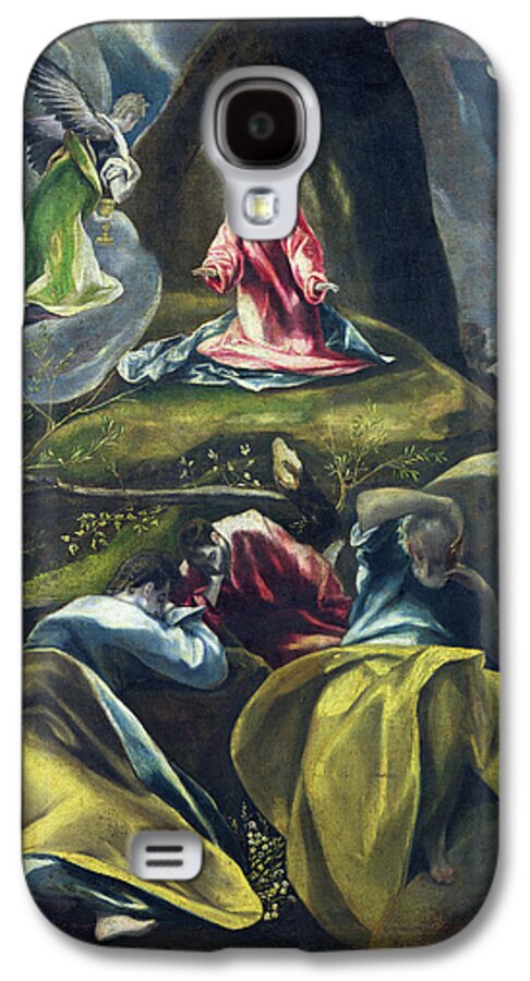 Christ In The Garden Of Olives Galaxy S4 Case featuring the painting Christ in the Garden of Olives by El Greco
