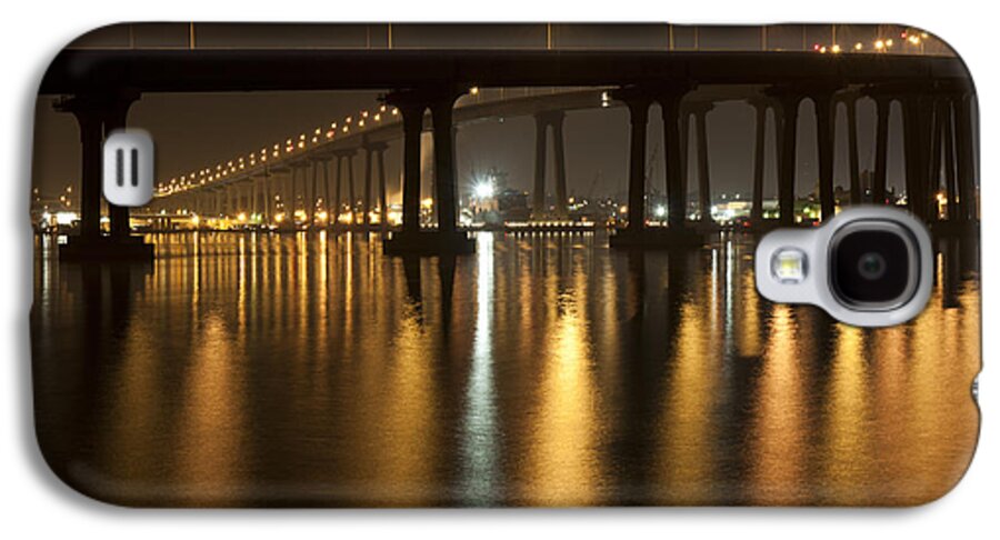 Coronado Galaxy S4 Case featuring the photograph Coronado Bridge at night by Nathan Rupert