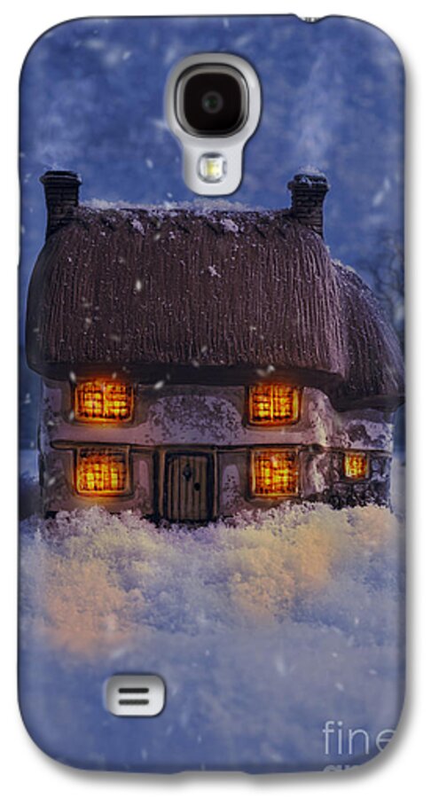 Christmas Galaxy S4 Case featuring the photograph Country Cottage by Amanda Elwell