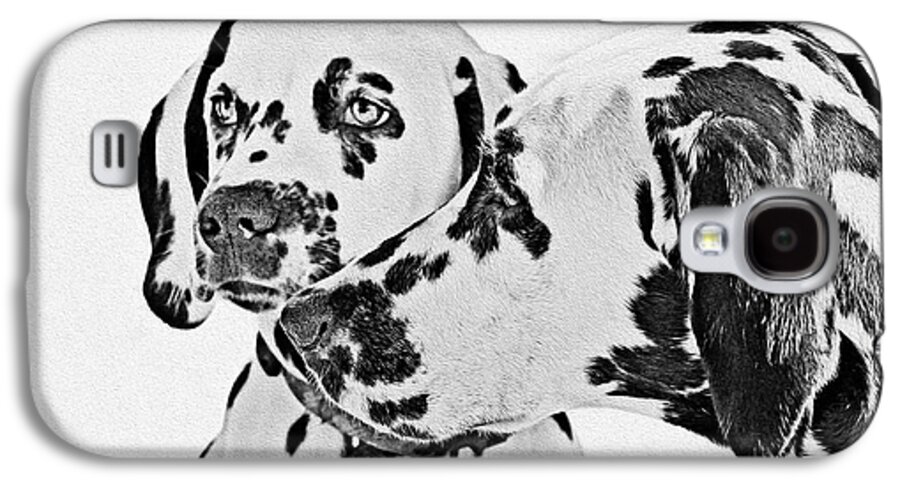 101 Galaxy S4 Case featuring the painting Dalmatians - A Great Breed for the Right Family by Alexandra Till