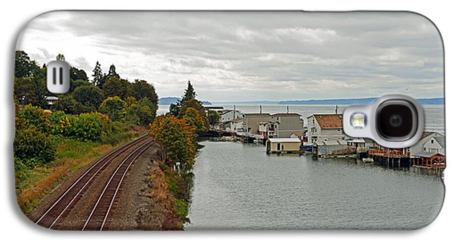 Fall Galaxy S4 Case featuring the photograph Day Island Bridge View 3 by Anthony Baatz