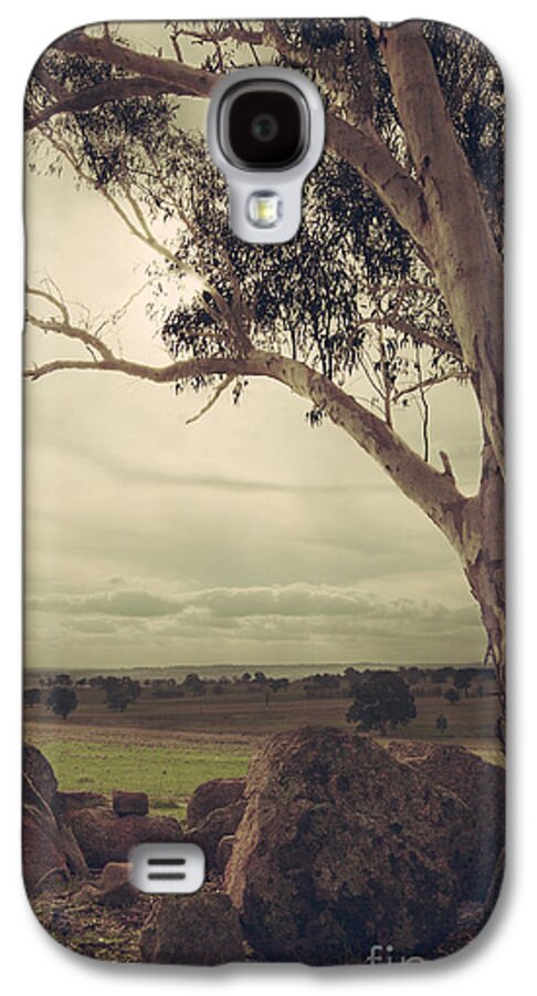  Gumtree Galaxy S4 Case featuring the photograph Eldorado Gumtree by Linda Lees