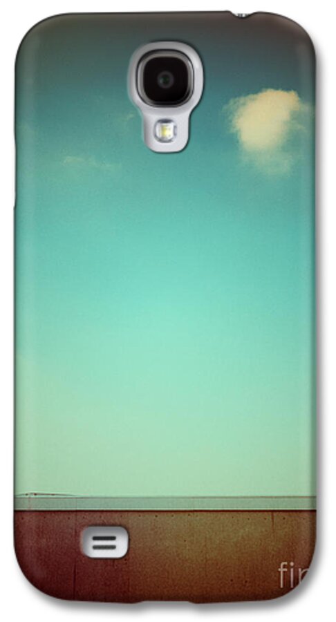 Cloud Galaxy S4 Case featuring the photograph Emptiness with wall and cloud by Silvia Ganora