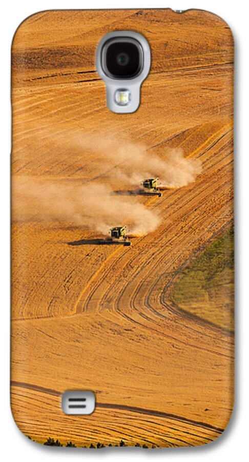 Harvest Galaxy S4 Case featuring the photograph Following by Mary Jo Allen