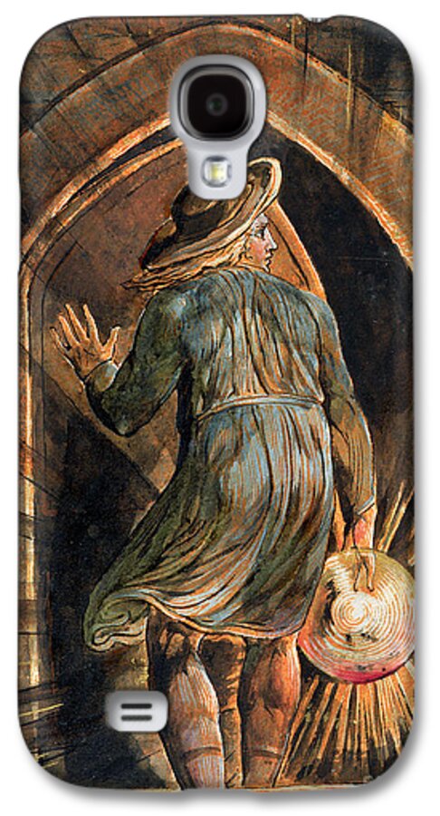 Front Page Galaxy S4 Case featuring the painting Frontispiece to Jerusalem by William Blake