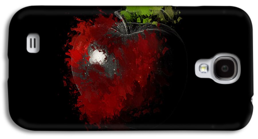Red Apple Galaxy S4 Case featuring the photograph Gimme that Apple by Lourry Legarde